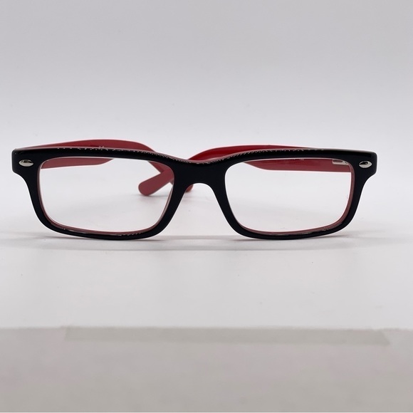 Ray-Ban Raybans Red Black RB1535 OPTICS KIDS Glasses Eyeglasses - Picture 1 of 8